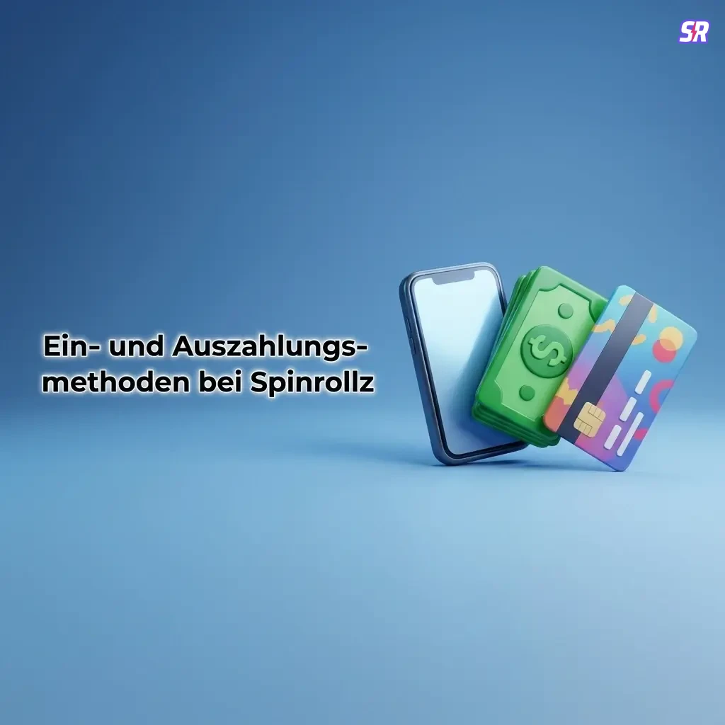 Spinrollz Zahlungsmethoden: Mastercard, E-Wallets und Kryptowährungen wie BTC, ETH und DOGE.