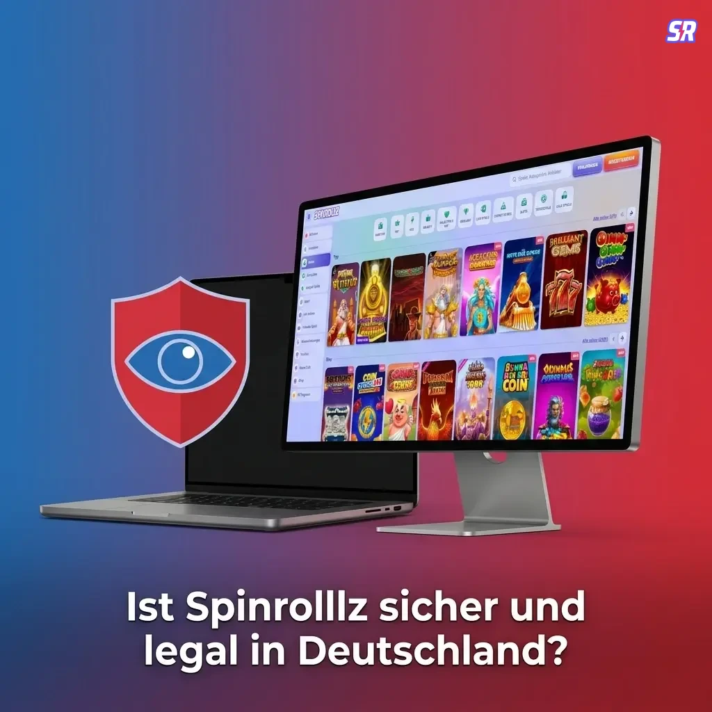 Spinrollz Casino mit SSL-Verschlüsselung und Glücksspiellizenz – sicher und legal für Spieler in Deutschland.