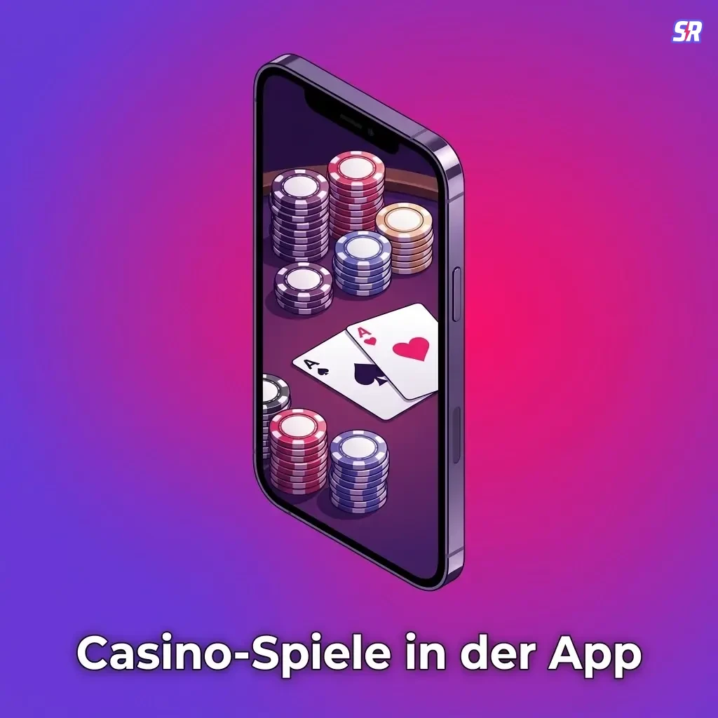 Spinrollz Casino-App mit Slots, Live-Roulette, Blackjack und Game Shows von Pragmatic Play und NetEnt.
