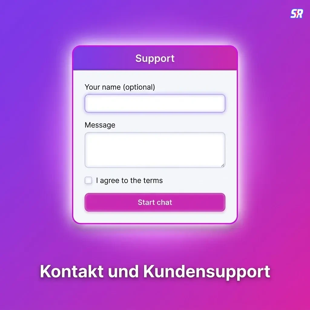 Spinrollz Kundensupport – 24/7 Live-Chat, E-Mail und FAQ-Hilfe für deutsche Spieler.