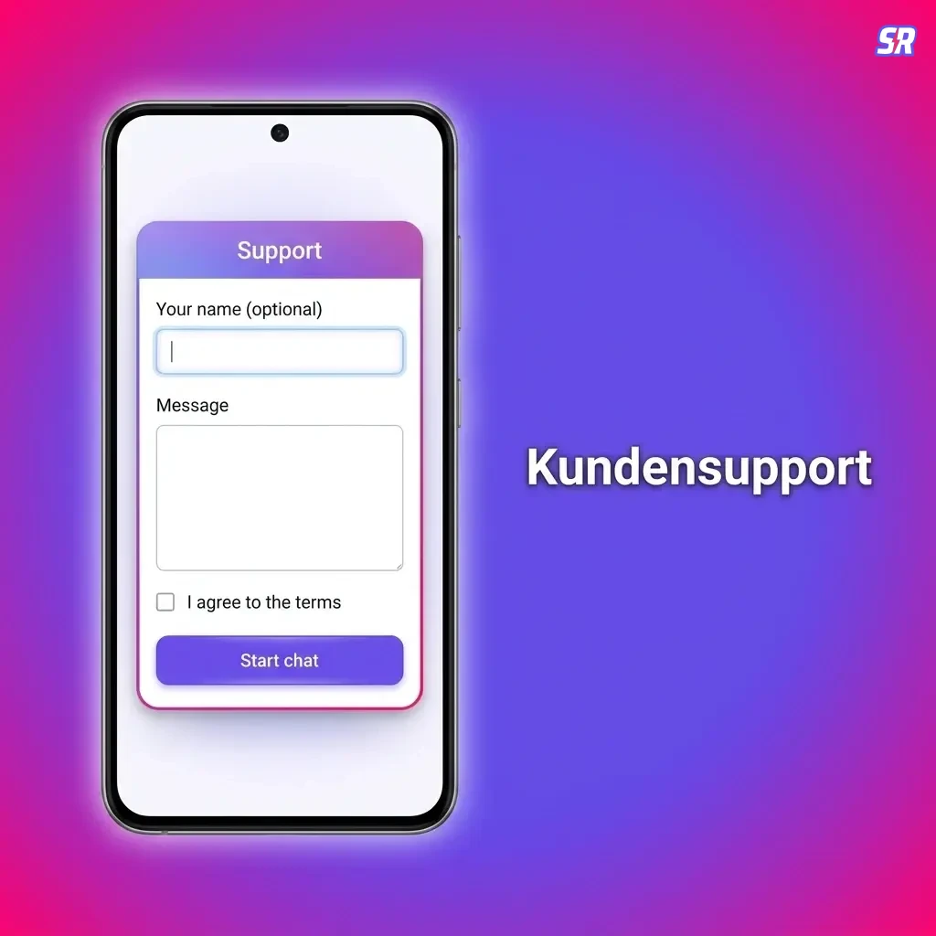 Spinrollz Kundensupport rund um die Uhr per Live-Chat, E-Mail und FAQ erreichbar.