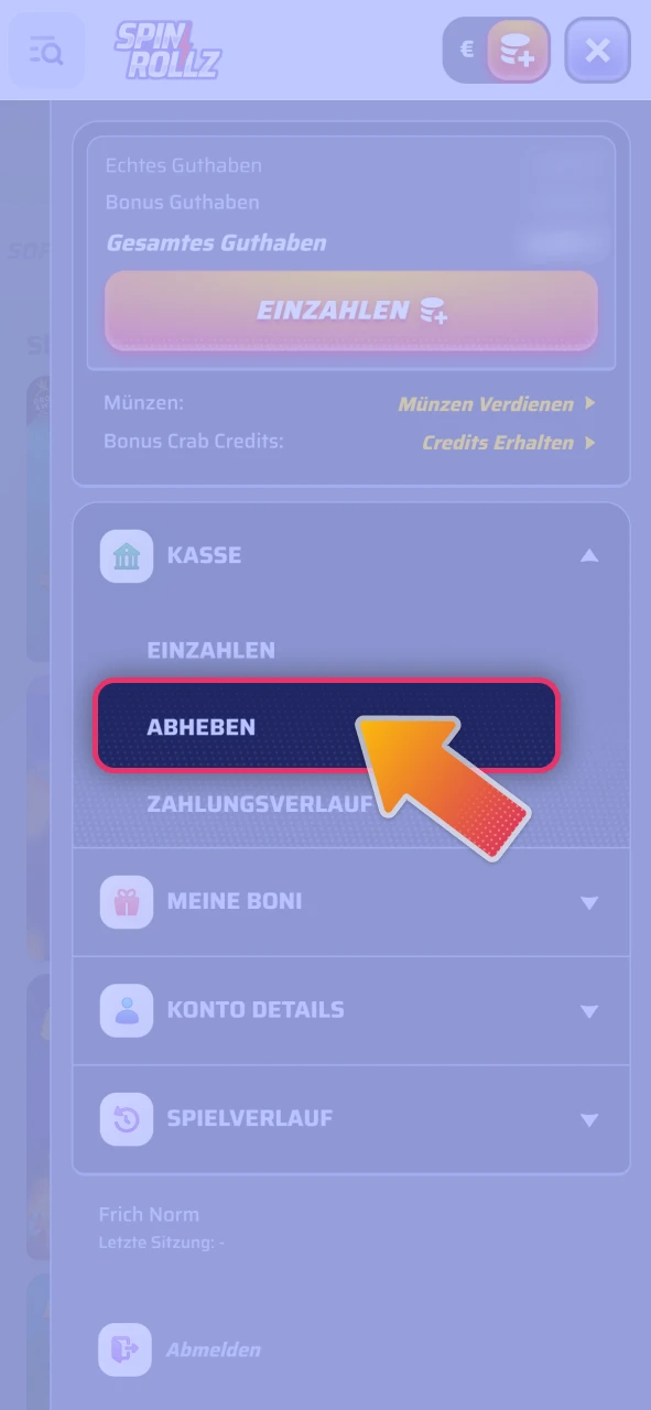 Lassen Sie Ihre Slot Gewinne über die offizielle Spinrollz auszahlen.